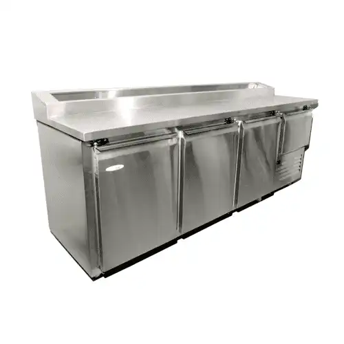 EB2550PS U BR FRIDGE S S EXTERIOR 2 AND HALF SWING SOLID DOORS R290 PIZZA TOP INCL CASTORS AND EMS The Cater ring solutions Johannesburg.webp