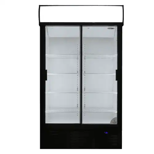 ES1140SL DOUBLE SLIDING GLASS DOOR COOLER R290 CLASS 2 LED LIGHTS LED STRIP ELECTRONIC CONTROLLER.webp